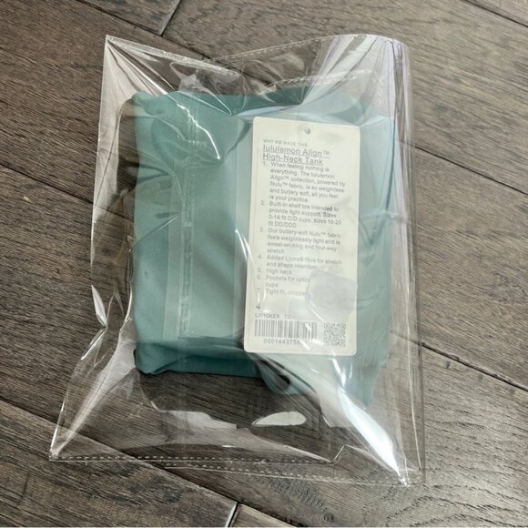 Lululemon NWT Align High-Neck Tank Top Tidewater Teal - Picture 11 of 11